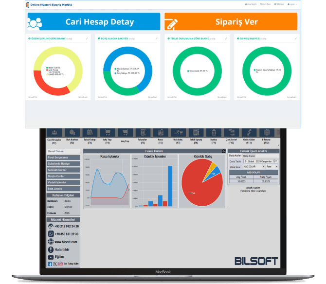 Bilsoft B2B Sipariş Modülü ile Müşterileriniz tek tuşla sipariş versin!