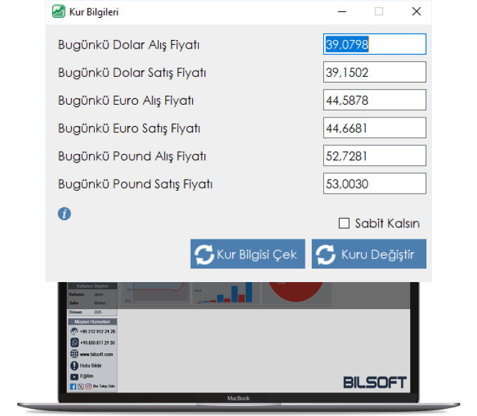 Bilsoft Döviz Modülü ile Dövizli İşlemlerinizi Kolayca Yönetin